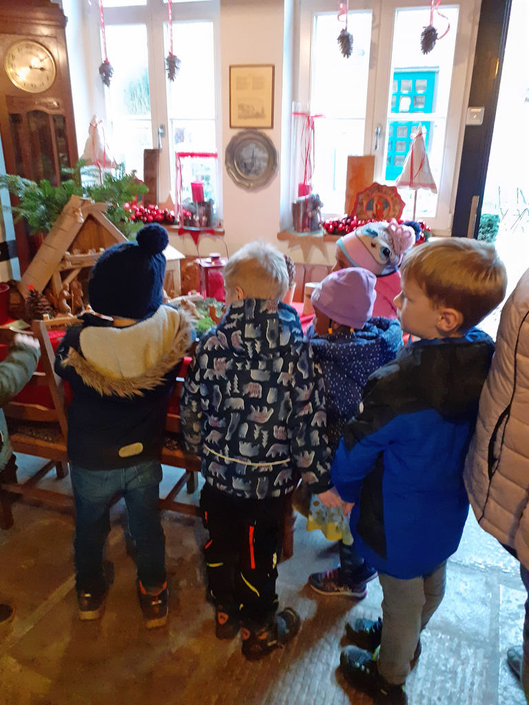 Krippenausstellung im Heimathaus.